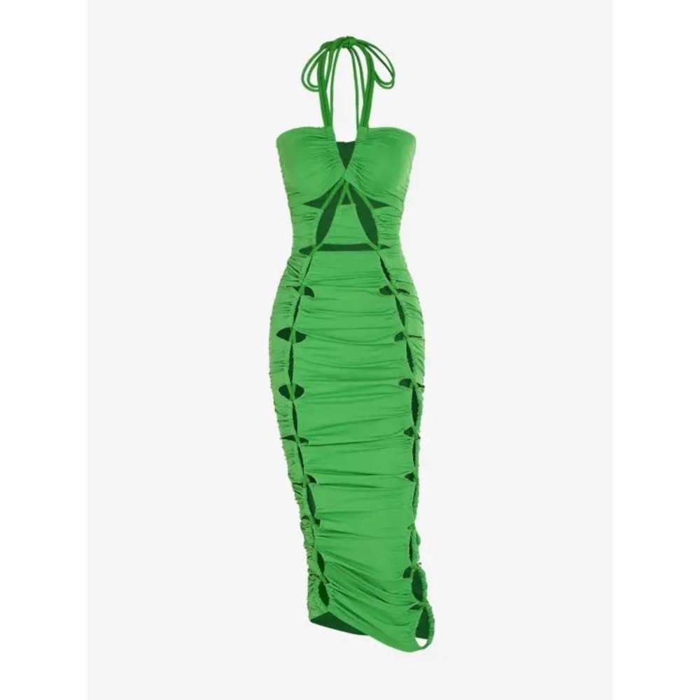 Sexy green dress
